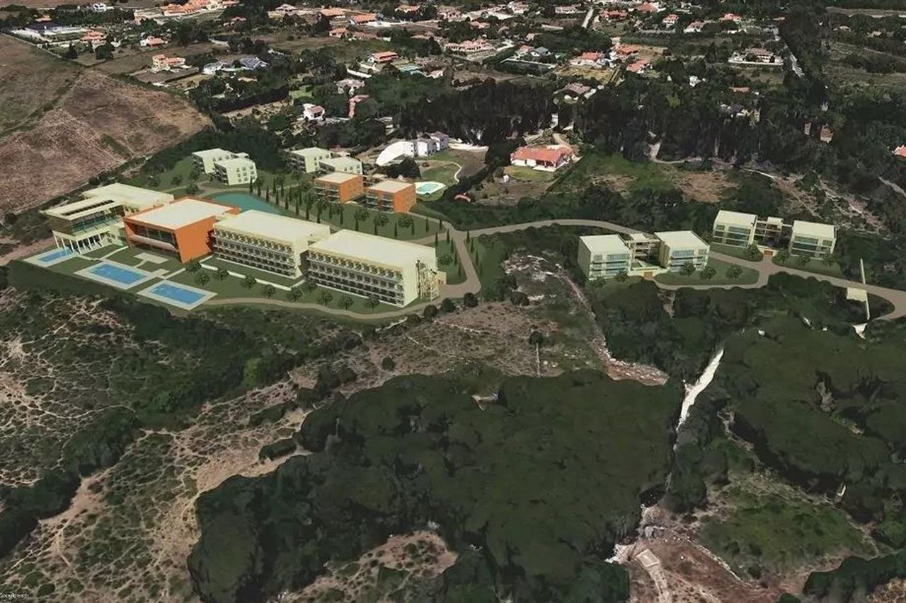 Vila Gale Σίντρα Εξωτερικό φωτογραφία Aerial view of the campus
